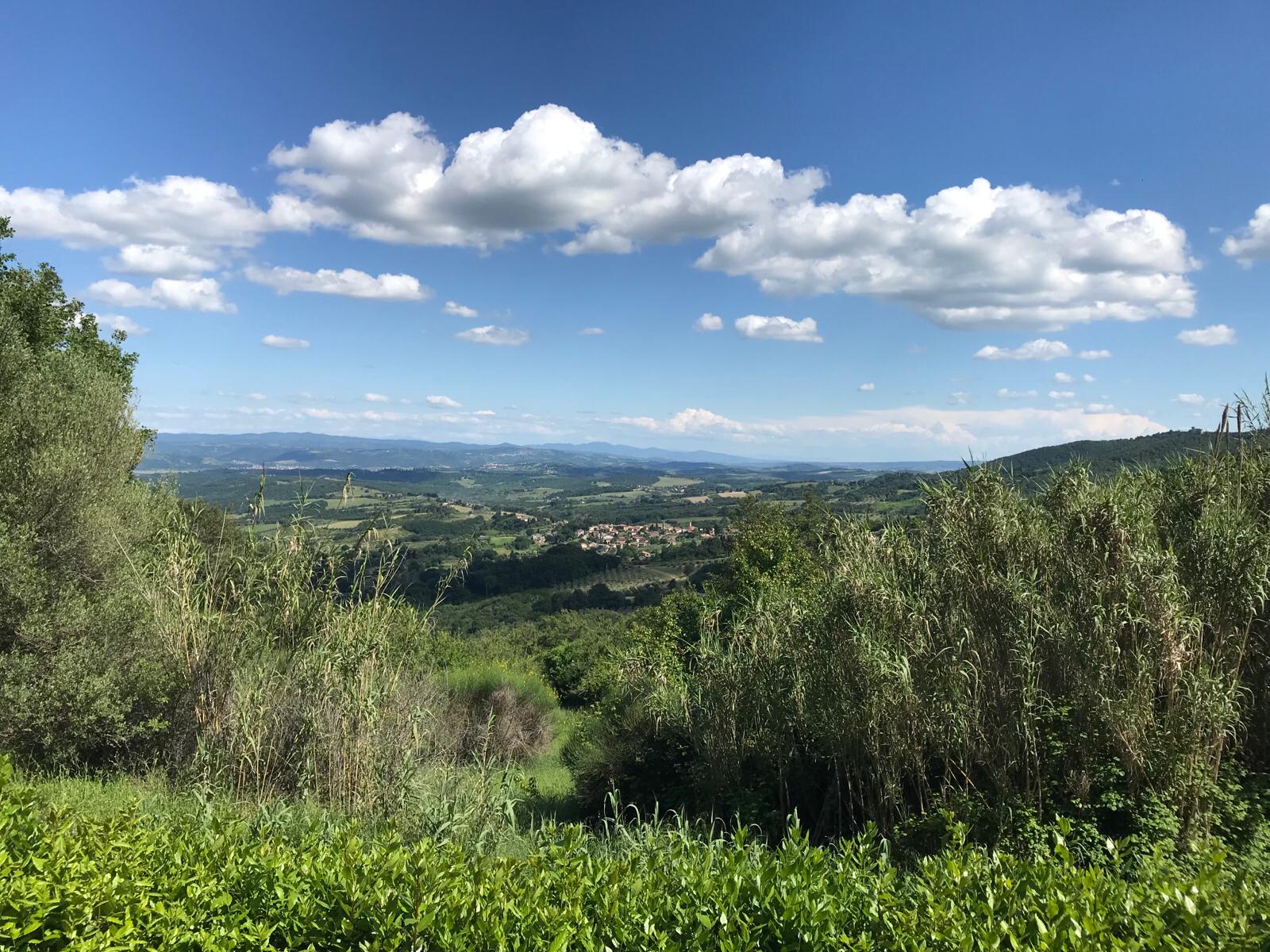 Vista sulle colline Toscane