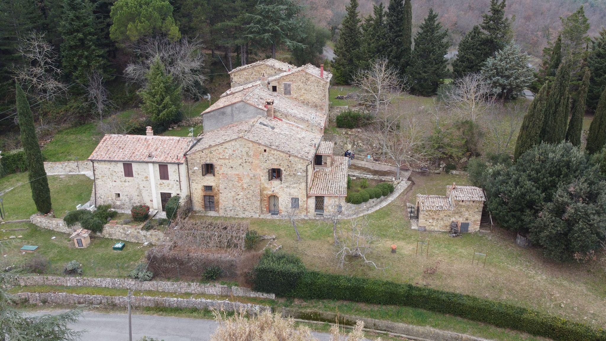 Veduta panoramica del Podere Giulianelli